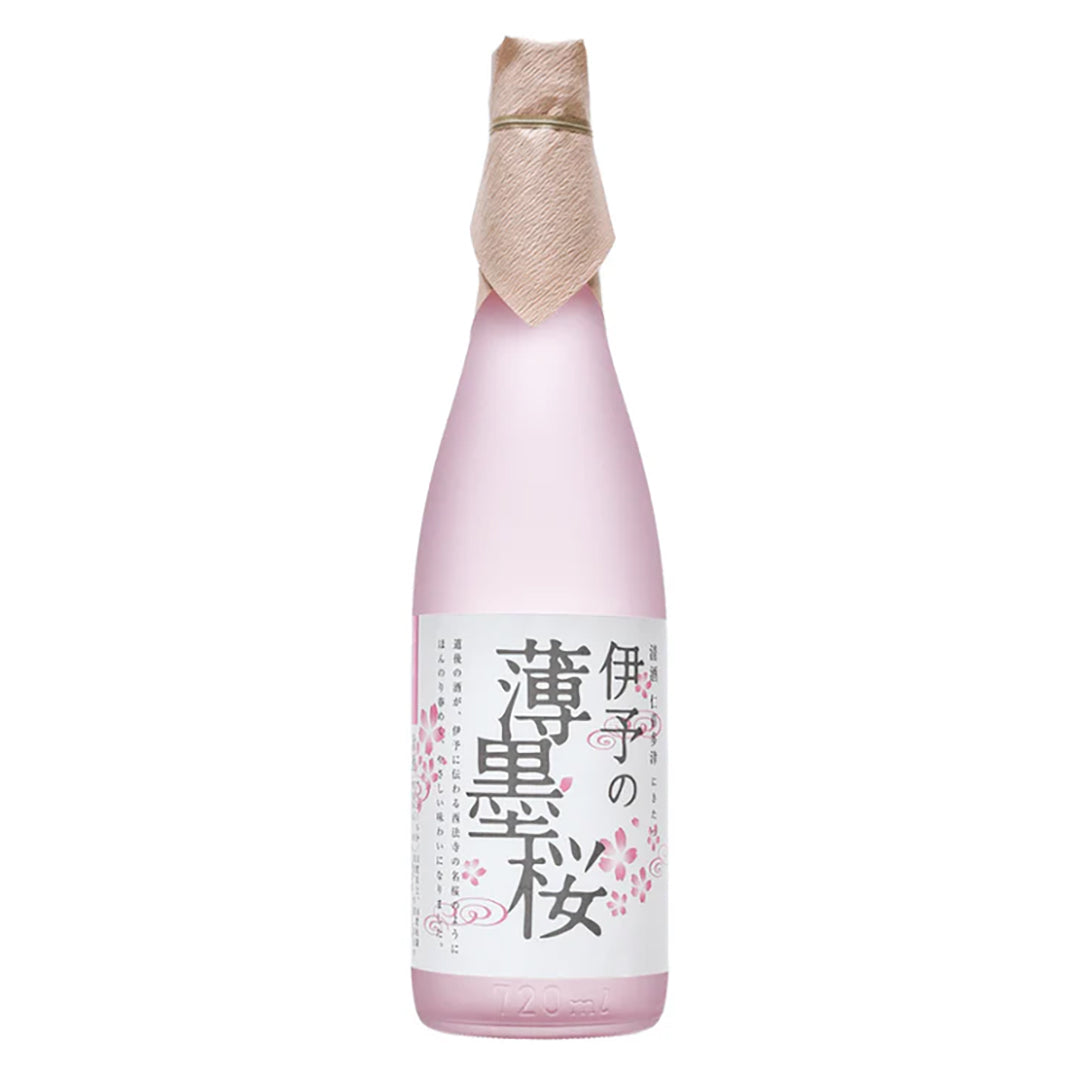 仁喜多津 伊予の薄墨桜 純米酒 1800ml 水口酒造株式会社