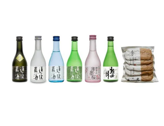 道後地酒・宇和島じゃこ天セット 水口酒造株式会社