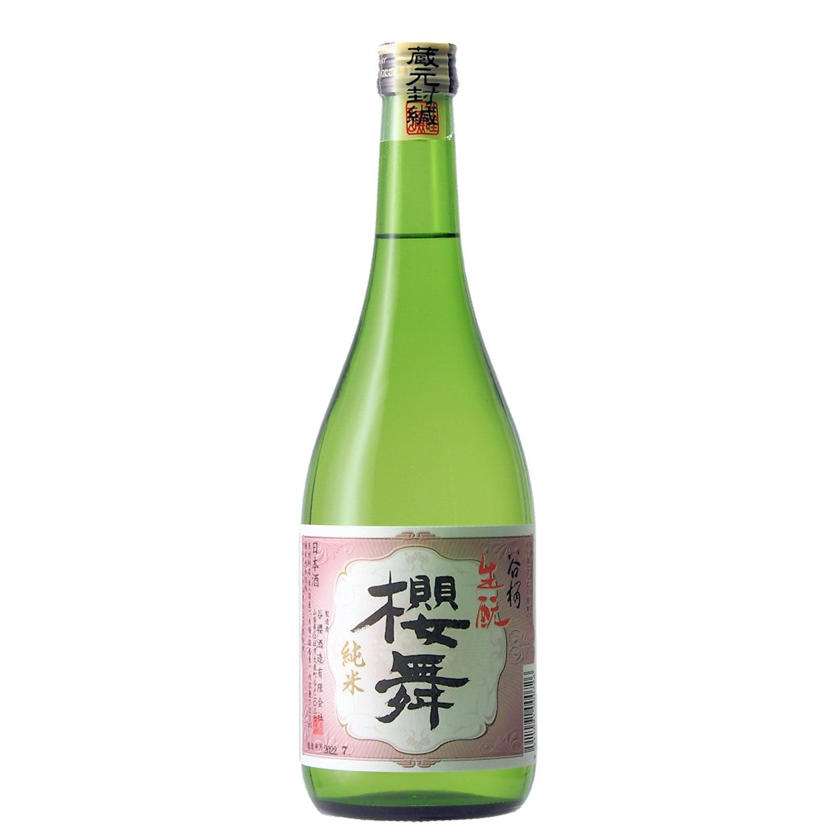 生酛造り純米 櫻舞 720ml 谷櫻酒造有限会社