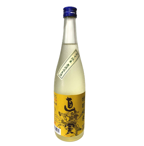 直実 大辛純米無濾過生酒 1800ml 権田酒造株式会社