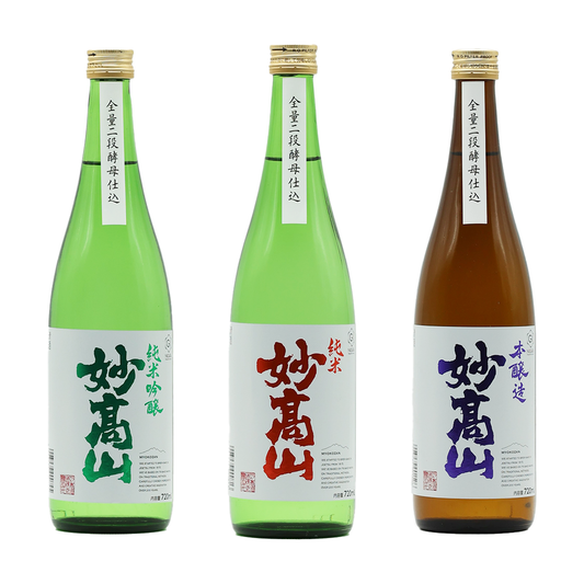 妙高酒造お気軽 720ml 3本セット【純米吟醸 妙高山・純米 妙高山・本醸造 妙高山】　妙高酒造株式会社