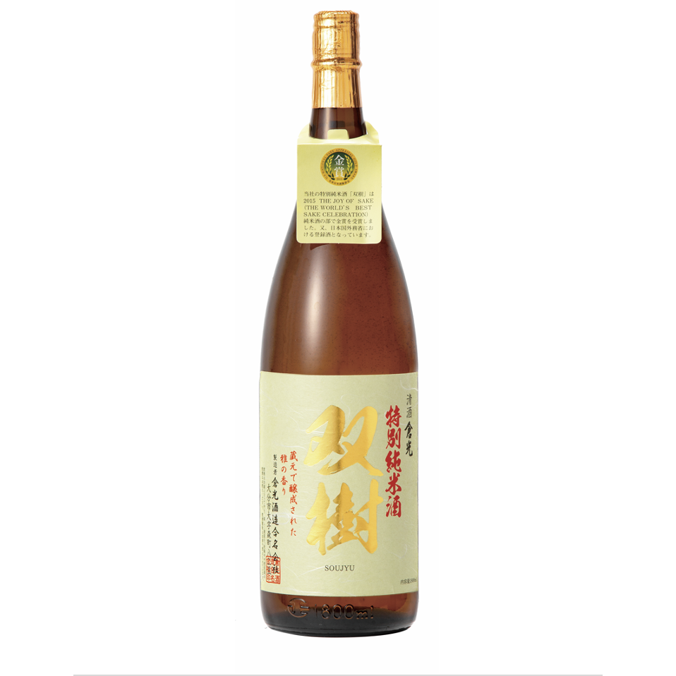 Soju Tokubetsu Junmai Sake 1800ml Kuramitsu Sake Brewery Partnership