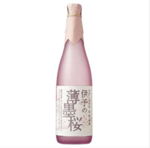 Nikitazu Iyo Usuzumi Sakura Pure Rice Sake 720ml Minakuchi Sake Brewery Co., Ltd.