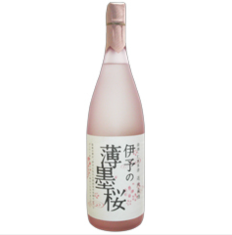 Nikitazu Iyo Usuzumizakura pure rice sake 1800ml Minakuchi Sake Brewery Co., Ltd.