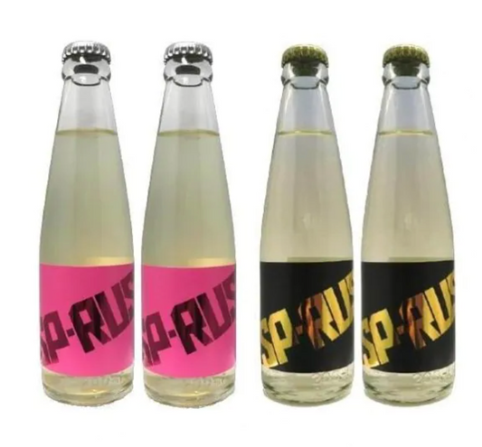 [Set of 4 bottles of 200ml per person] "SP-RUSH" half & half set of 4 bottles Minakuchi Sake Brewery Co., Ltd.