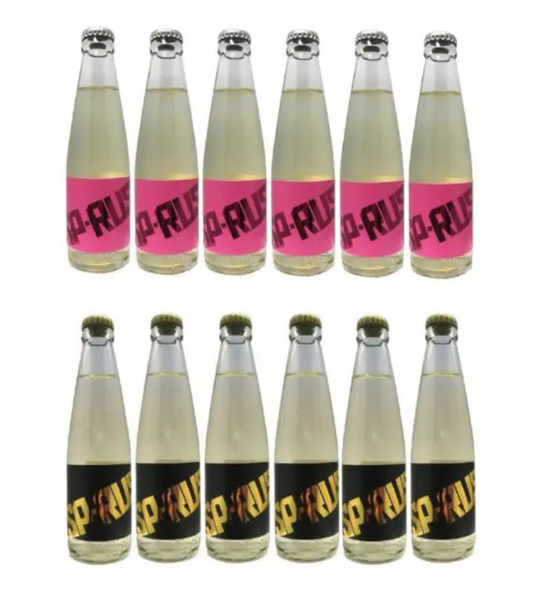 [Set of 12 bottles for restaurants] "SP-RUSH" half & half set of 12 bottles Minakuchi Sake Brewery Co., Ltd.